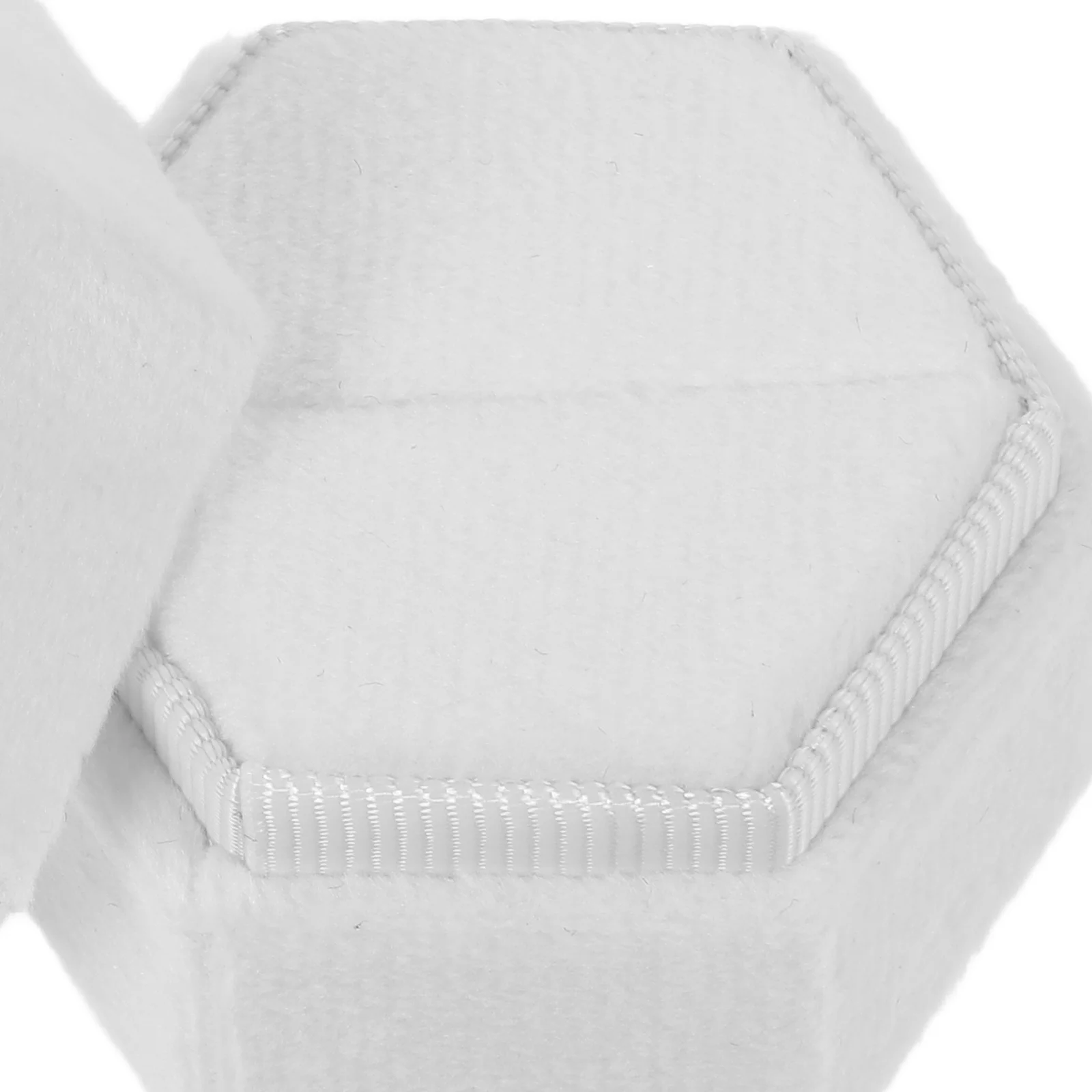 

Wedding Ring Case Hexagonal Design Lightweight Jewelry Box for Engagement Proposal Gift Storage Ring Box