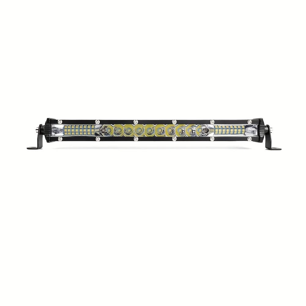 10 بوصة LED ضوء بار، سليم صف واحد LED مصباح القيادة على الطرق الوعرة أضواء LED ضوء العمل للشاحنات بيك اب سيارة ATV UTV SUV سقف Bu