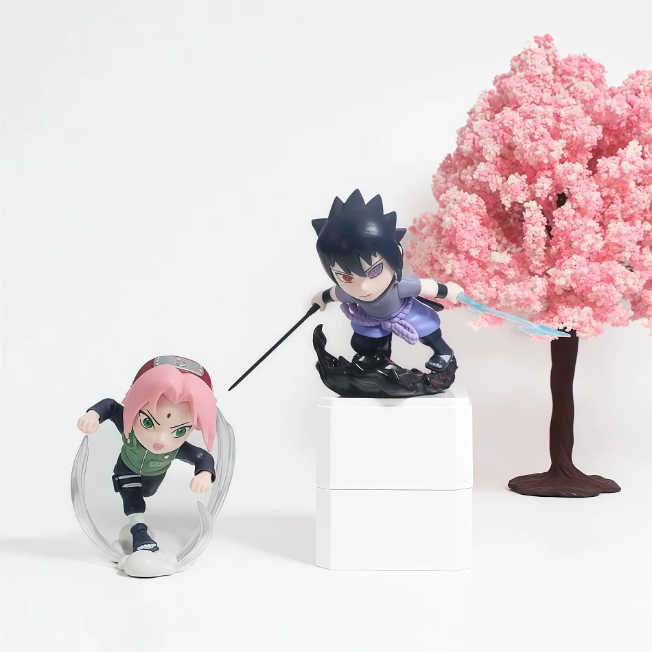 Anime Naruto Blind Box Modellfigur 1-12 Stück NARUTO Ninkai Taisen Serie Figur PVC Desktop Sammlerstück Spielzeugpuppe Geburtstagsgeschenk – Detail 7