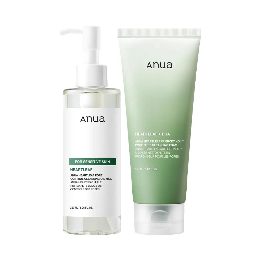 ANUA Heartleaf Houttuynia Cordyceps Limpieza facial Poros Limpieza profunda Desmaquillante Suave y no irritante 200 ml