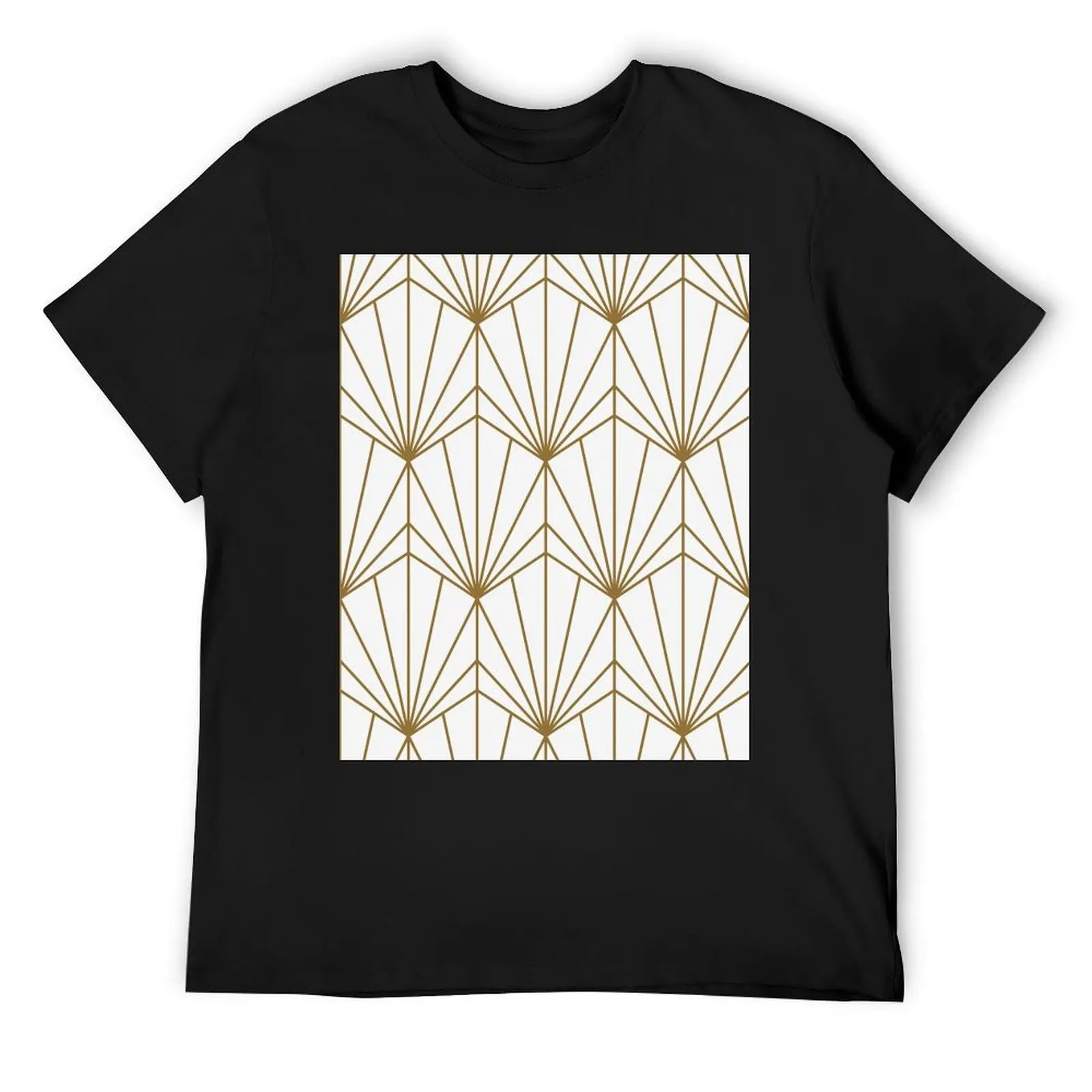 Dandelion Art Deco Pattern T-Shirt custom t shirt vintage t shirts summer tops sports fans men clothes