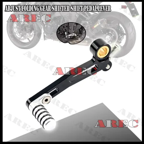 कावासाकी Z1000 2010-2019 Z1000SX 2011-2019 के लिए बाएं गियर शिफ्ट लीवर Z 1000 Z 1000SX मोटरसाइकिल हील शिफ्टर टो पेग पेडल top 8 best sales z1000 2013 - №7