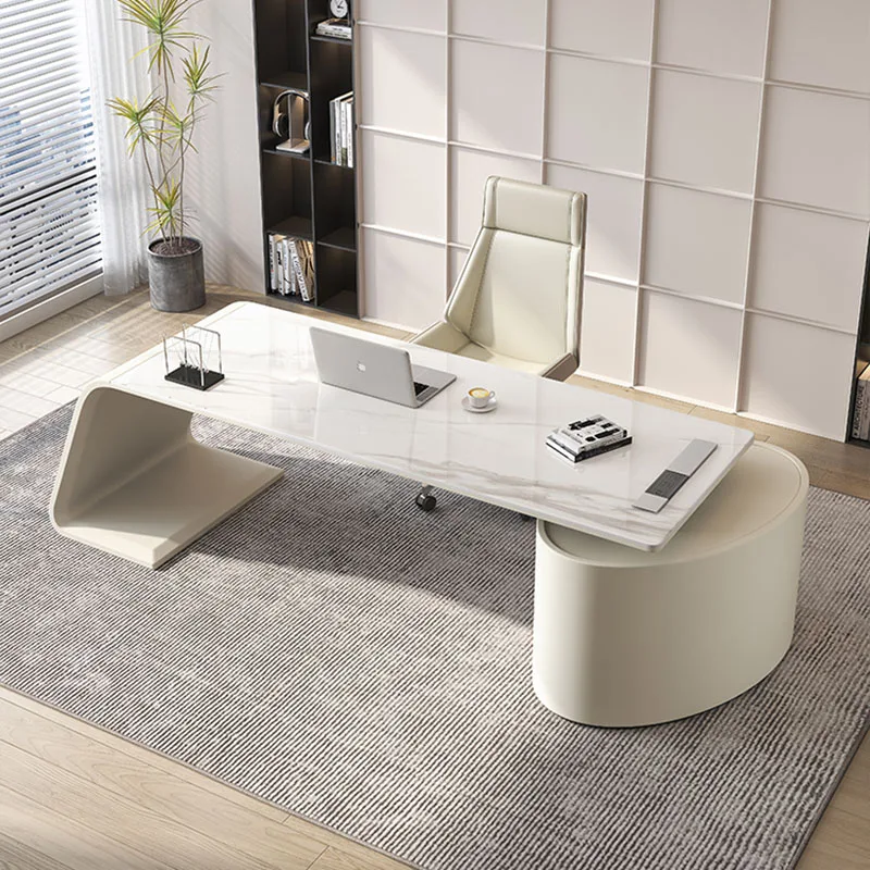 Drafting Laptop Office Desk Executive Corner Meeting Console Makeup Luxury Office Desk Workbench Scrivania Tavolo Furniture HDH