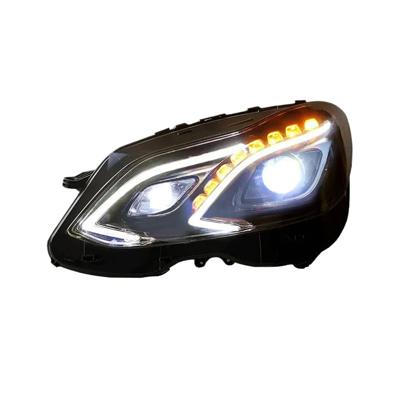 -For Upgraded Full LED Headlight Assembly for W212 2010-2016 E180 E200 E260L High-End LED DRL Front Lamp^