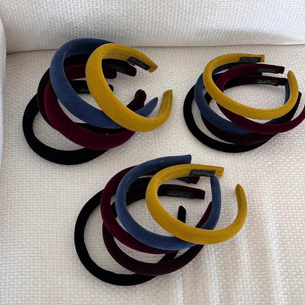 

Headband for women girl 2025 new hair accessories band adults kpop in makeup Hoop japanese 2025 vintage fascinator washing face