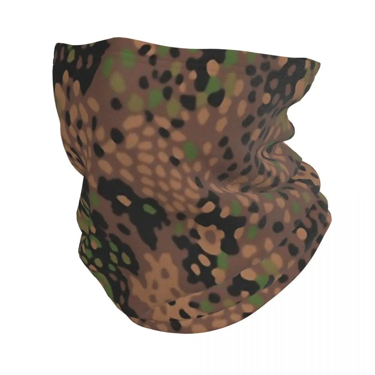 M44 Pea Dot Camo Camouflage Army Warm Scarf Unisex Neck Gaiter Winter Headband Wrap Neck