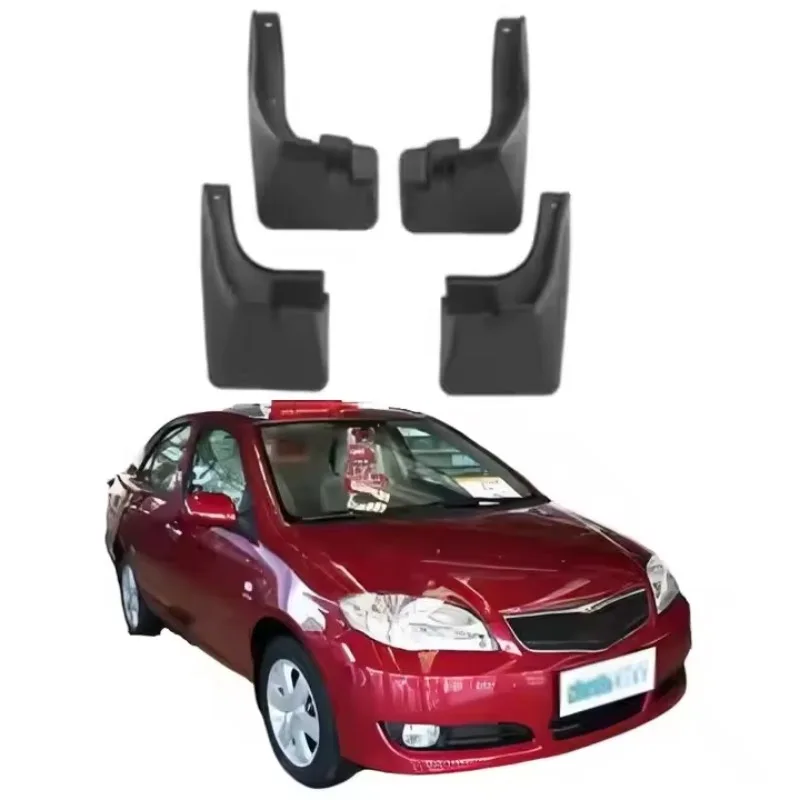 

Modification Car Accessories PP+TPR Car Splash Guard Mudguard Mudflaps Fender for Vios FS 2017-