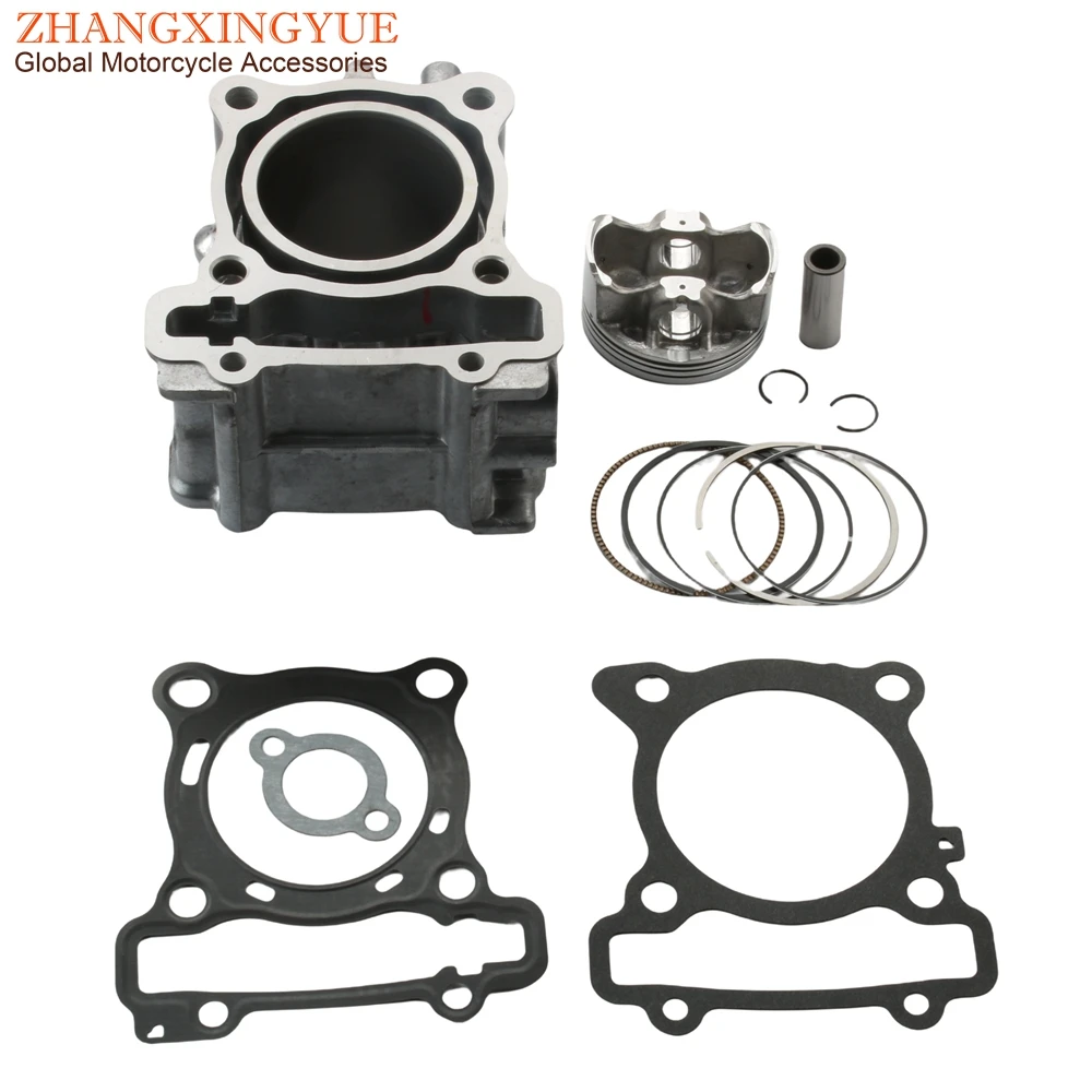 Scooter 63mm Nmax155 Big Bore Racing Cylinder Kit For Yamaha N Max 155 Aerox Tricity R15 NVX 155cc To 200cc 2DP 4T Engine Parts