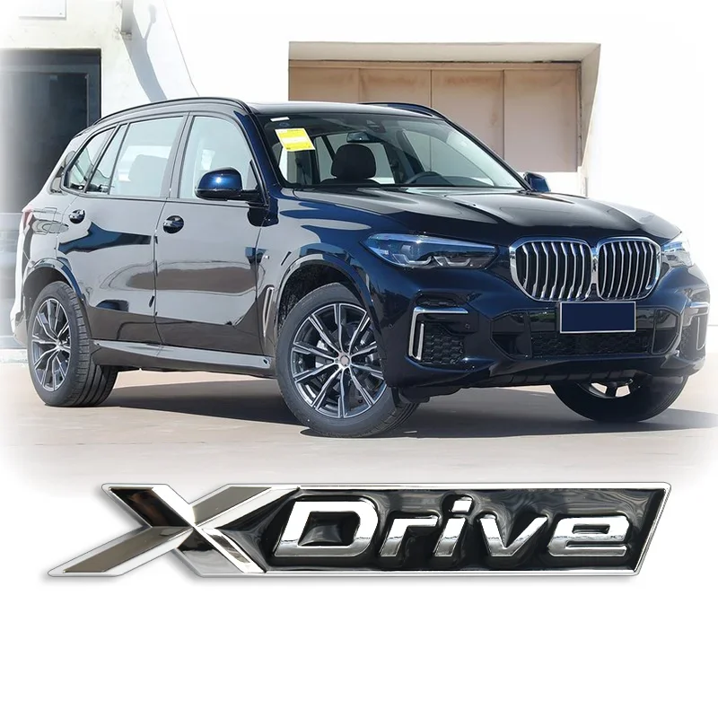 Autocollant de voiture de style OEM pour BMW X Drive, garde-boue, emblème de camion, insigne arrière, logo automatique pour BMW 1, 2, 3, 4, 5, 6, XDRIVE