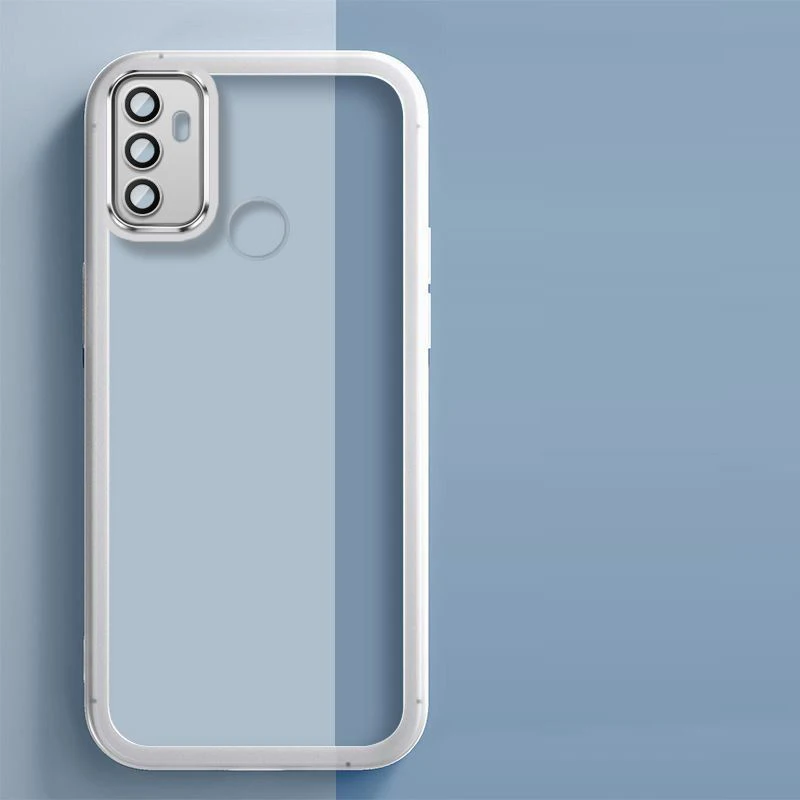 Para OPPO A53 2020 funda Oppo A53s hone funda oppo A33 2020 cubierta OPPO A53S 4G A53 A33 2020 cubierta trasera de silicona chapada a prueba de golpes