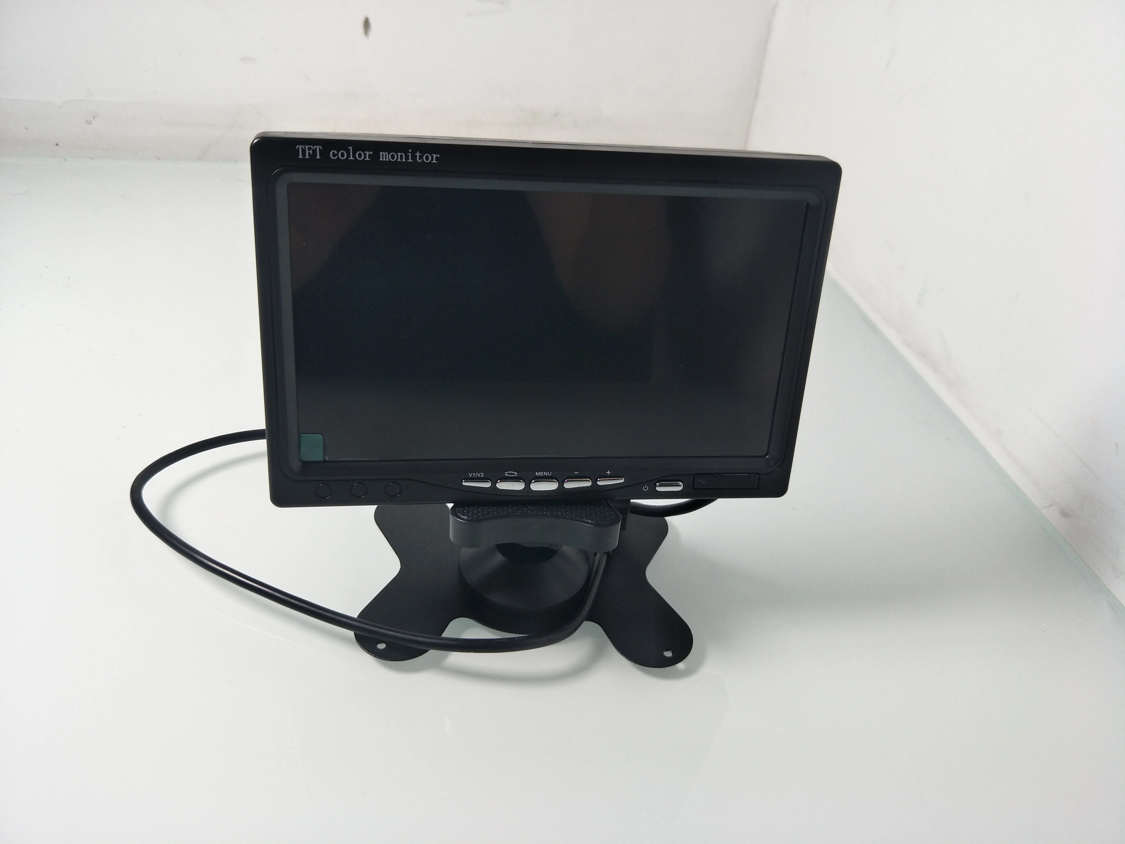 Monitor retrovisor do veículo do carro da cor do lcd de 7 polegadas