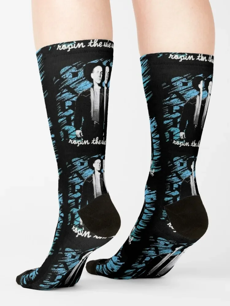 1991 Garth Brooks - Ropin_ The Wind Tour Vintage Tour Socks New year\'s Stockings floral fashionable Man Socks Women\'s