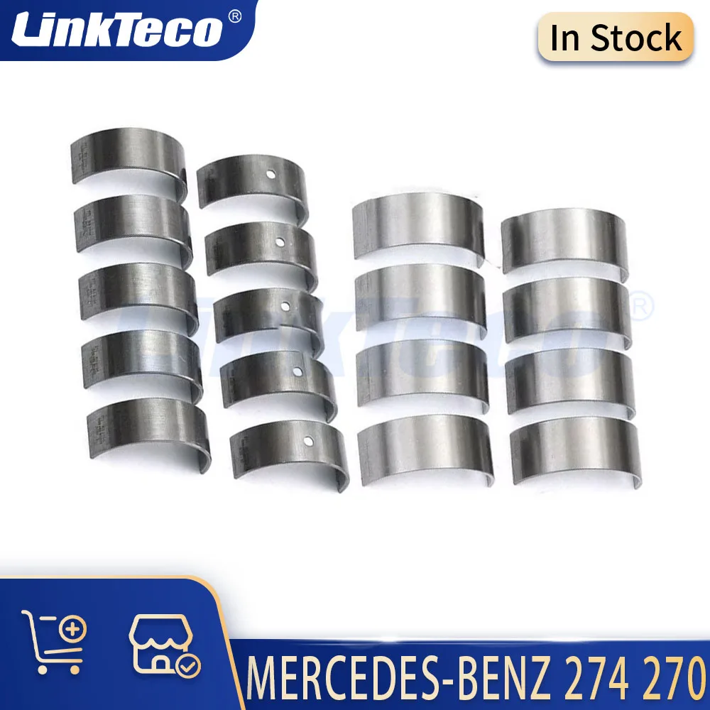 STD Engine Parts Main & Con rod Bearing Set Kit 2.0 L M274 M270 M133 M264 Gas For MERCEDES-BENZ 274 270 133 264 E300 2.0T 2.0L