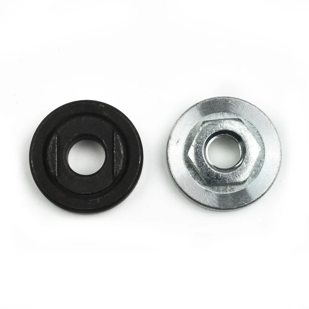 2PCS Angle Grinder Flange Nut Lock Nut Quick Change Locking Flange Nut Set For Angle Grinder Fitting Part Accessories