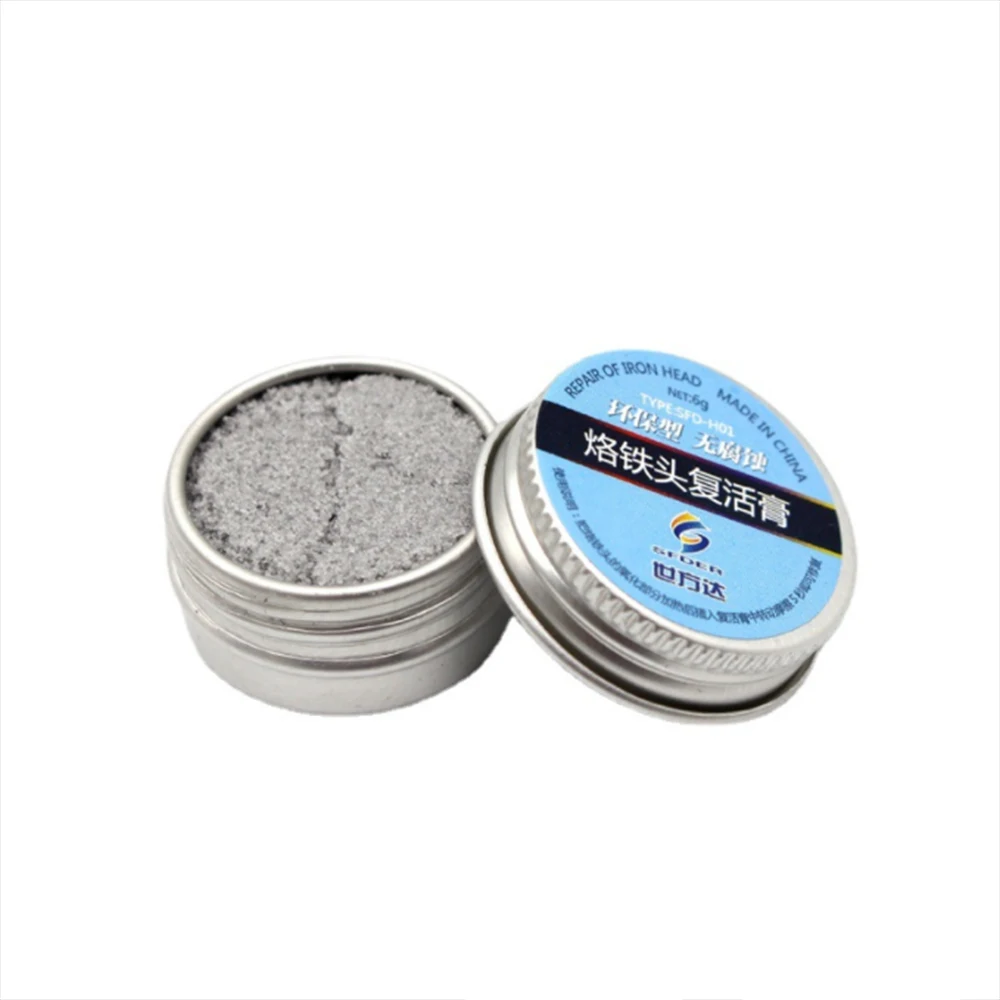 Soldering Iron Tip Clean Revival Cream Refresher Solder Cream For Oxide Iron Head Lead-Free Clean Oxidation Welding Solder Paste