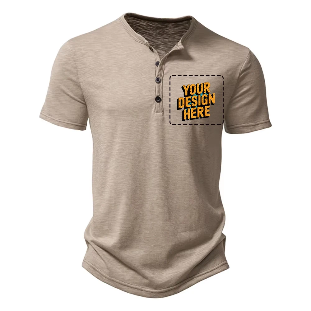 قم بتخصيص شعارك النص أو الصورة الرجال عارضة بلون قصيرة الأكمام تي شيرت للرجال بولو الرجال جودة عالية تي شيرت