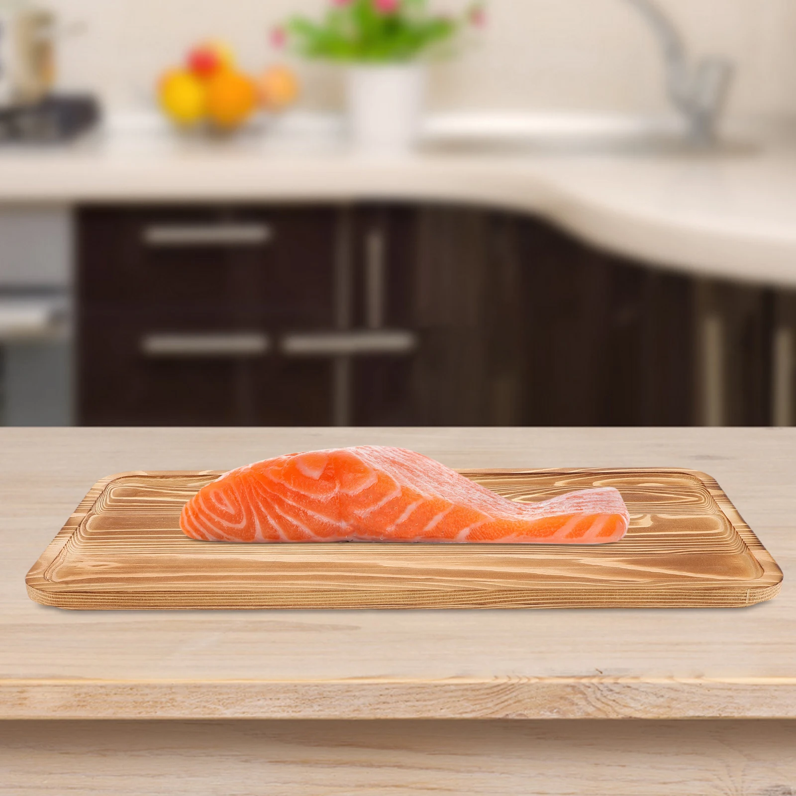 

Wooden Decorative Dinner Coffee Breakfast Drink Tray Decorative Trays For Home Decor Drink Breakfast Tray Storage Solution