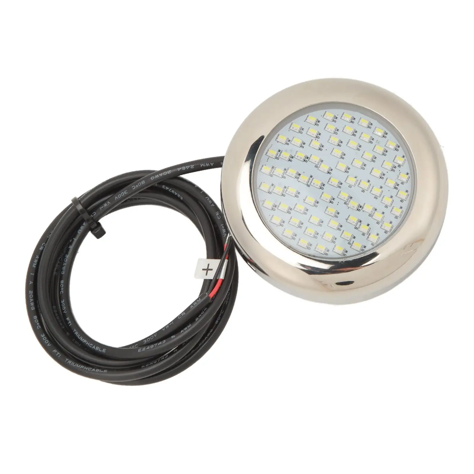 السباحة لضوء حمام السباحة 135 ° زاوية 1.5 متر طول الكابل IP68 مقاومة للماء ومتينة لتوفير الطاقة للضوء البحري تحت الماء تيار مستمر 12 فولت #2