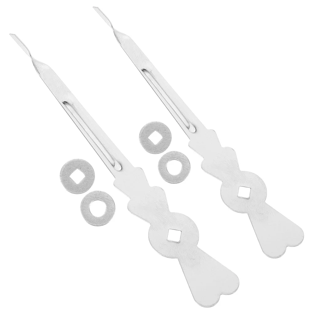 

2 set 2 Sets Stainless Steel Replacement For Scales Parts Pointer Replacement Kitchen Metal Replacing Pointer Weighing Accessory