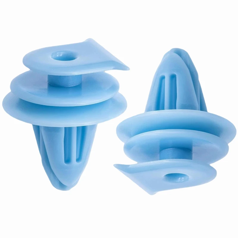 20Pcs For 9mm Hole OE: 90602-S5A-003 90602S5A003 Car Door Panel Fixing Clip Plastic Wheel Arch Fender Liner Rivet For Honda