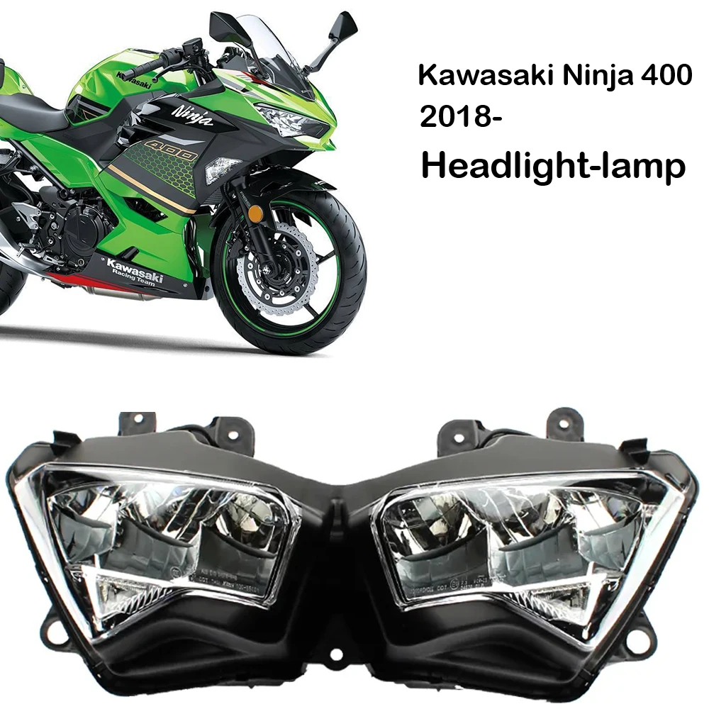 

2023 Motorcycle Accessories Headlight Assembly For Kawasaki Ninja 400 NINJA400 2018 2019 2020 2021 2022 2023 LED Headlight-lamp