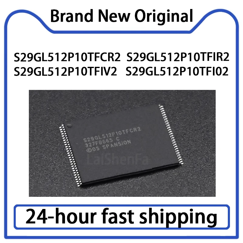 1PCS S29GL512P10TFCR2 S29GL512P10TFIR2 S29GL512P10TFIV2 S29GL512P10TFI02 Memory Chip Original Stock