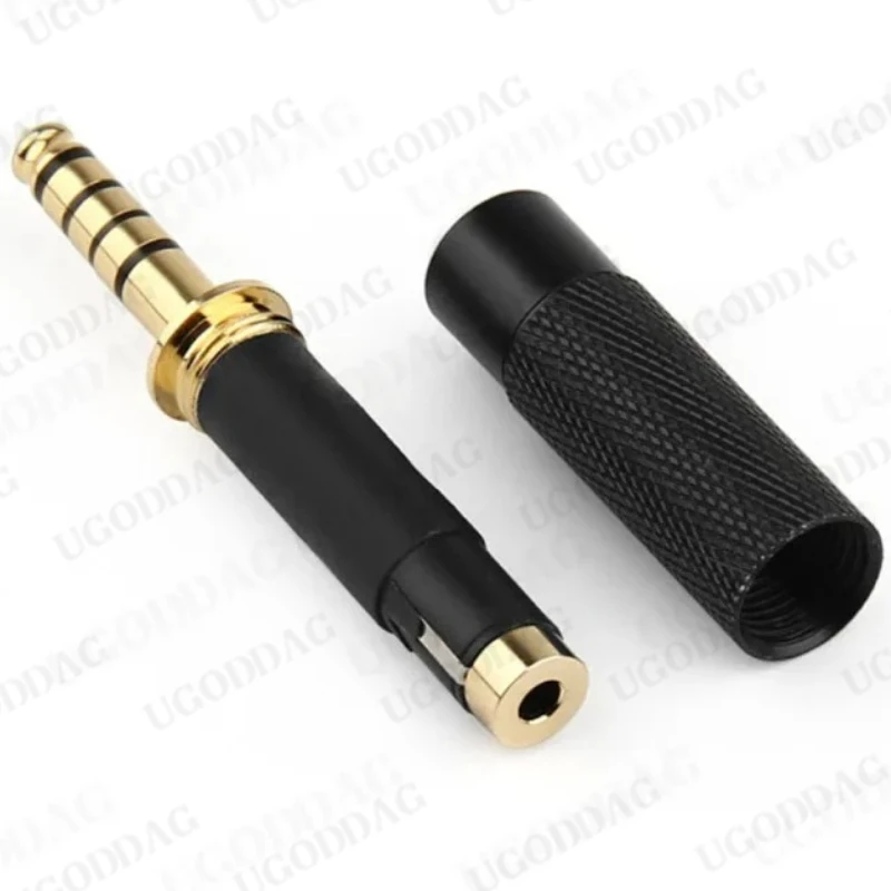 Audiophile AUX Jack 2.5 To 4.4mm Adapter Earphones Plug 4.4mm Male 2.5mm Female Headphone Wire Connectors 5 Pole Audio Converter