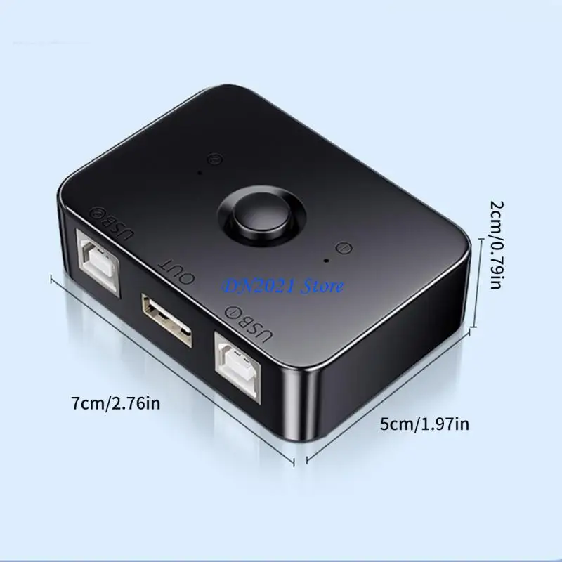 F3KE 2 USB Printer Share Device USB Selector Printer Printer Printing Peripheral для принтера USB Splitter для принтера