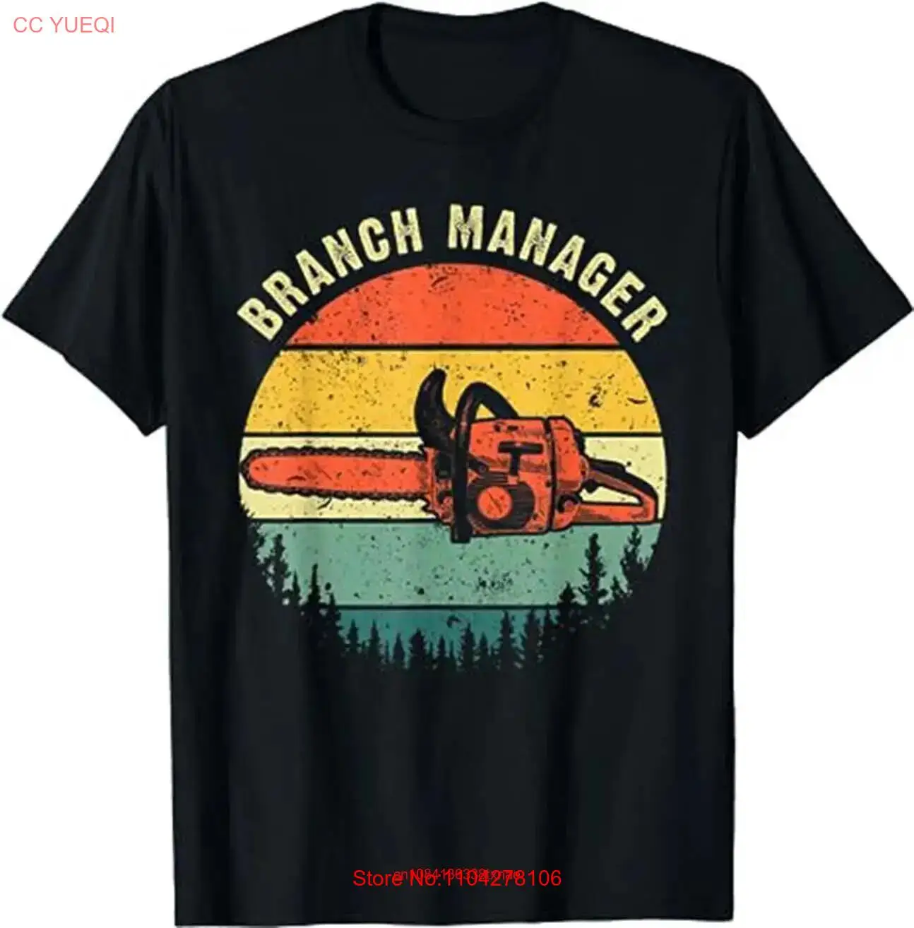 NEW LISTINGCool Lumberjack T Shirt Art Arborist Logger Branch Manager S 5XL long or short sleeves