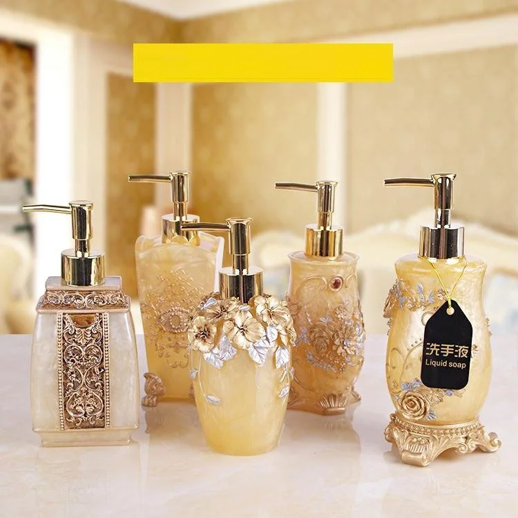 Sanitizer Bottle Bathroom Liquid Soap Dispenser Shampoo Detergent Kitchen Silicone Pump Kitchen Portable Soap Dispenser LY66