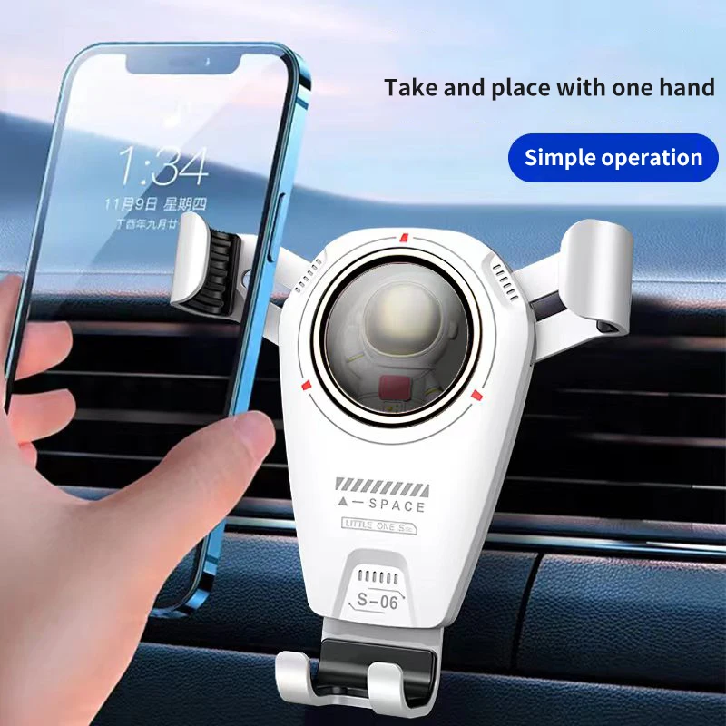 

Новый держатель для мобильного телефона с креплением на автомобиль Универсальная автомобильная поддержка воздуховыпускного отверстия навигации внутри автомобиля фиксированные Аксессуары для телефона