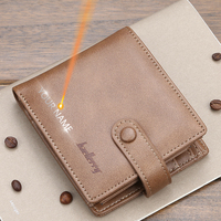 Men Wallets Short Card Holders Fashion Men Purse Coin Holder PU Leather High Quality Male Purse Gift For Boy