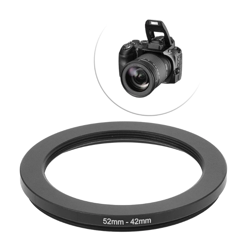 52mm To 42mm Metal Step Down Rings Lens Adapter Filter Camera Tool Accessory New