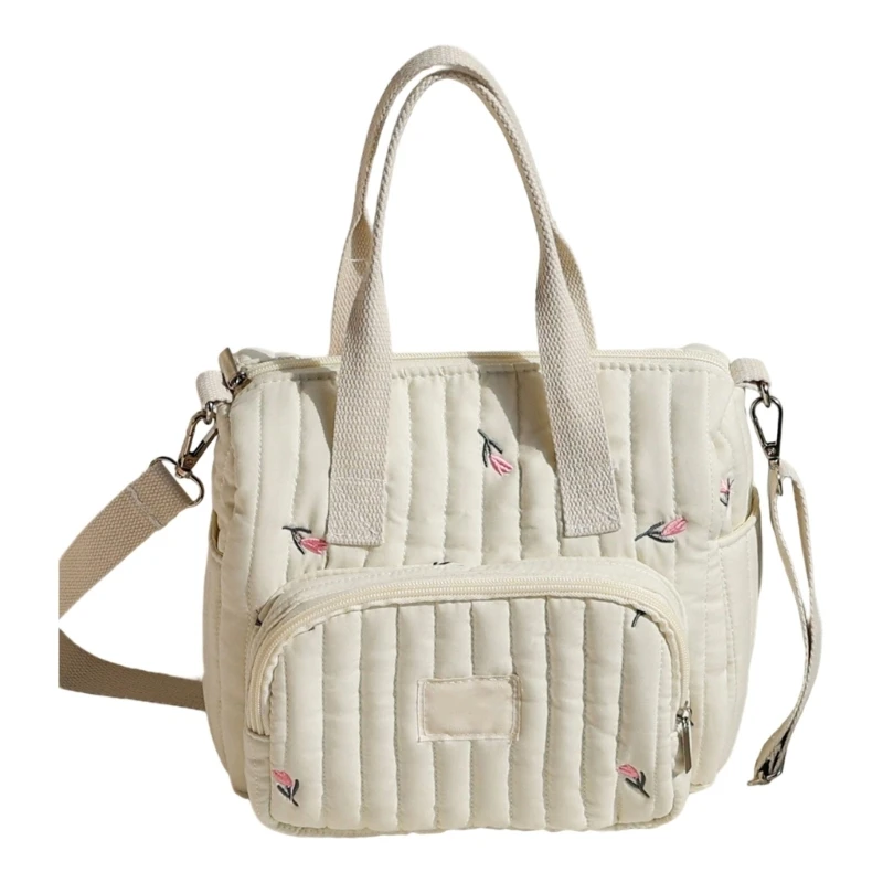 

Stylish and Practical Baby Diaper Bag Ample Space Mummy Bag Essentials Organiser Case for Travel and Outdoor Activity