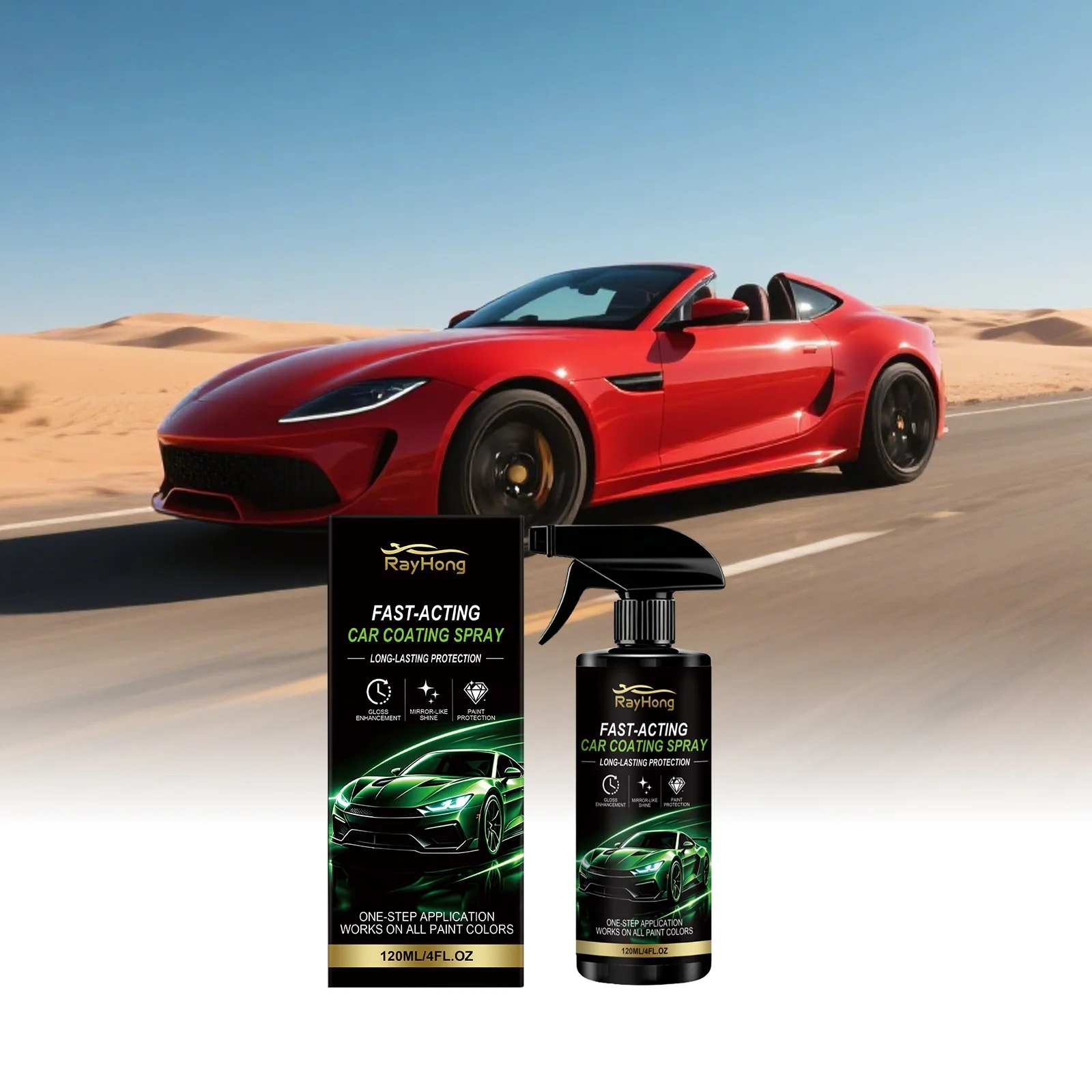 Car Coating Spray Improves The Brightness of The Paint, Body Appearance Protection Film Reduces Paint Oxidation