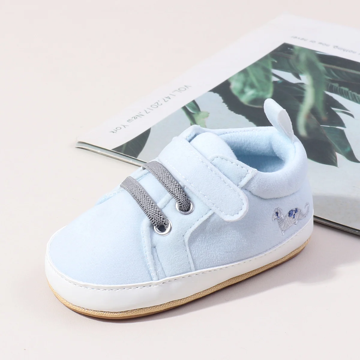 2025 حار بيع الوليد بيبي بوي وفتاة الأولى المشي حذاء كاجوال في الهواء الطلق المضادة للانزلاق TPR باطن للطفل للجنسين حذاء طفل صغير #3