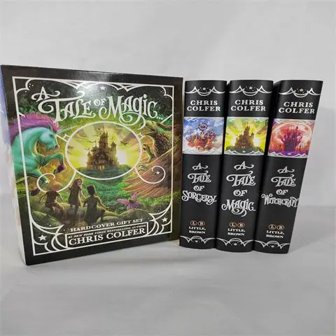 مجموعة سلسلة Magic Legend مكونة من ثلاث كتب (النسخة الإنجليزية الأصلية) من كريس كولفر - مجموعة علب الهدايا Magic Legend 123 #4