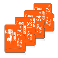 Micro TF/SD Card V30 A2 U3 32GB 64GB 128GB Class 10 Flash Memory Minisd Card 16 32 64 128gb for Smartphone Monitoring SD Card ﻿