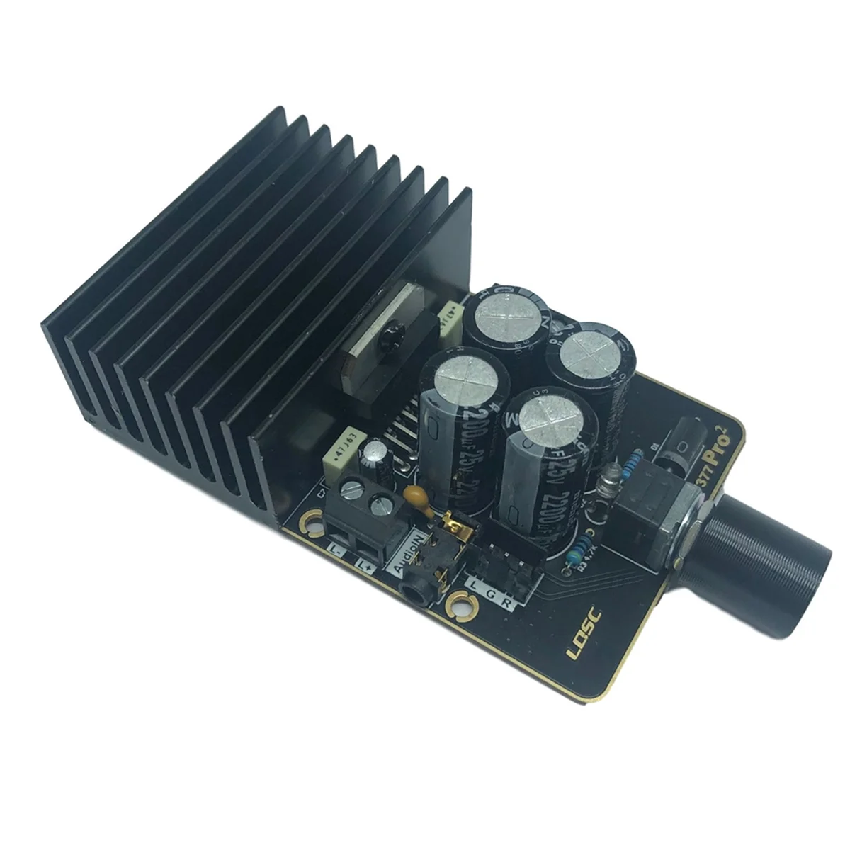 Módulo de placa amplificadora Digital TDA7377, estéreo de doble canal, 12V, 30W x 2, amplificador de potencia de Audio portátil multifunción