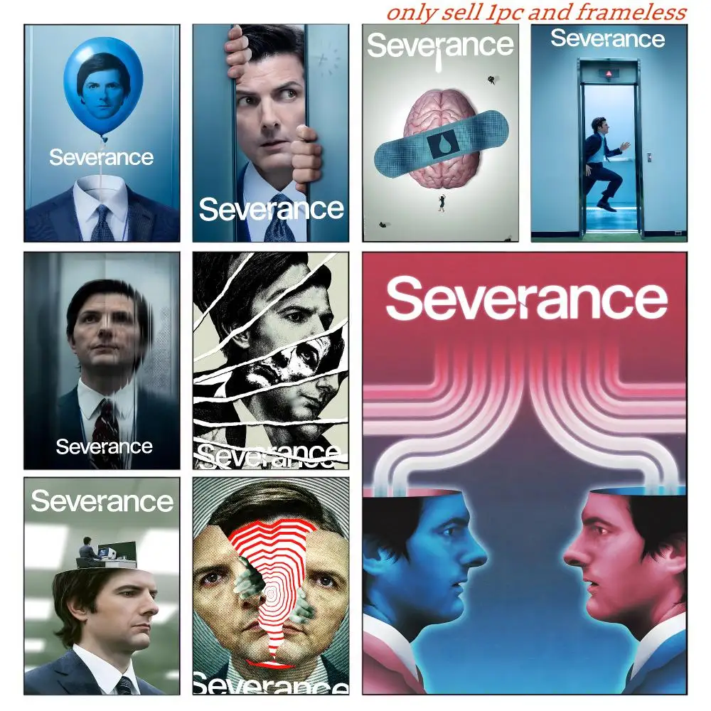 Moive S-Severance Poster Wall Art Poster Pictures, Aesthetic Home Decor For Living Room Bedroom Office