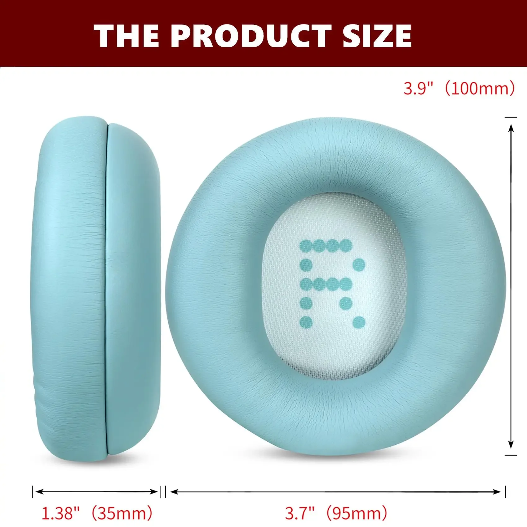 Ear Pads Replacement Cushions for CMF by Nothing Headphone Pro Headphones Earpads Protein Leather & Memory Foam