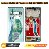 iParts Replacement New Display for Honor X9A 5G RMO-NX1 X40 RMO-AN00 Magic5 Lite RMO-NX3 120Hz AMOLED Touch Screen Assembly OEM