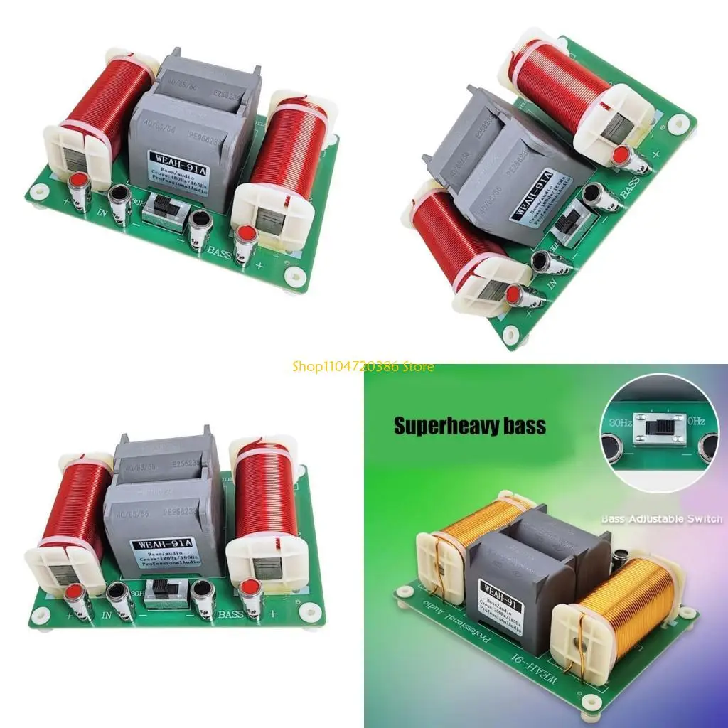 

K0EA WEAH-91A/WEAH-91 Высокая мощность 2500 Вт сабвуфер кроссоверный фильтр делитель частоты для DIY бас-динамик звуковая система
