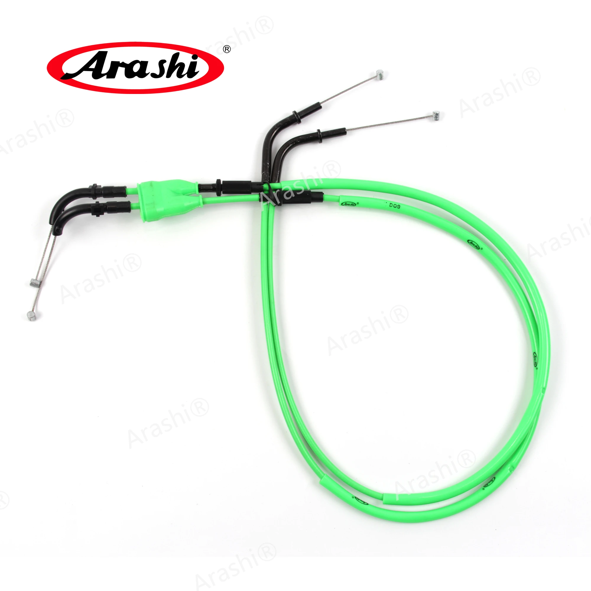 Arashi Throttle Cable For KAWASAKI Z1000 Z 1000 2007 2008 Motorcycle Accelerator Gas Wire Line