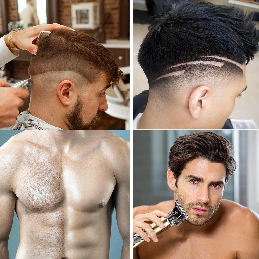 Aparador elétrico do cabelo do Zqzq para homens, cabelo Clipper, máquina do cortador do cabelo, Clipper recarregável do barbeiro