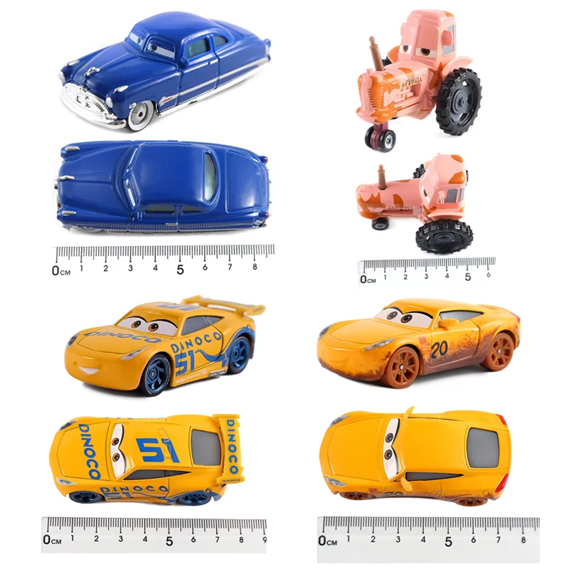 Autospielzeug Lightning McQueen Matt Jackson Storm Ramirez 1:55 Legierung Pixar Cars Metall-Druckguss-Autos Spielzeug Kinder Geburtstagsgeschenke – Detail 16