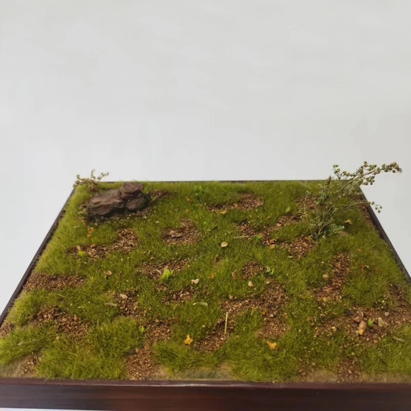 

1PCS Miniature Scene Model Simulation Grass Platform Simulation Figure/Car Model Display Exhibition Stand DIY Decoration Parts