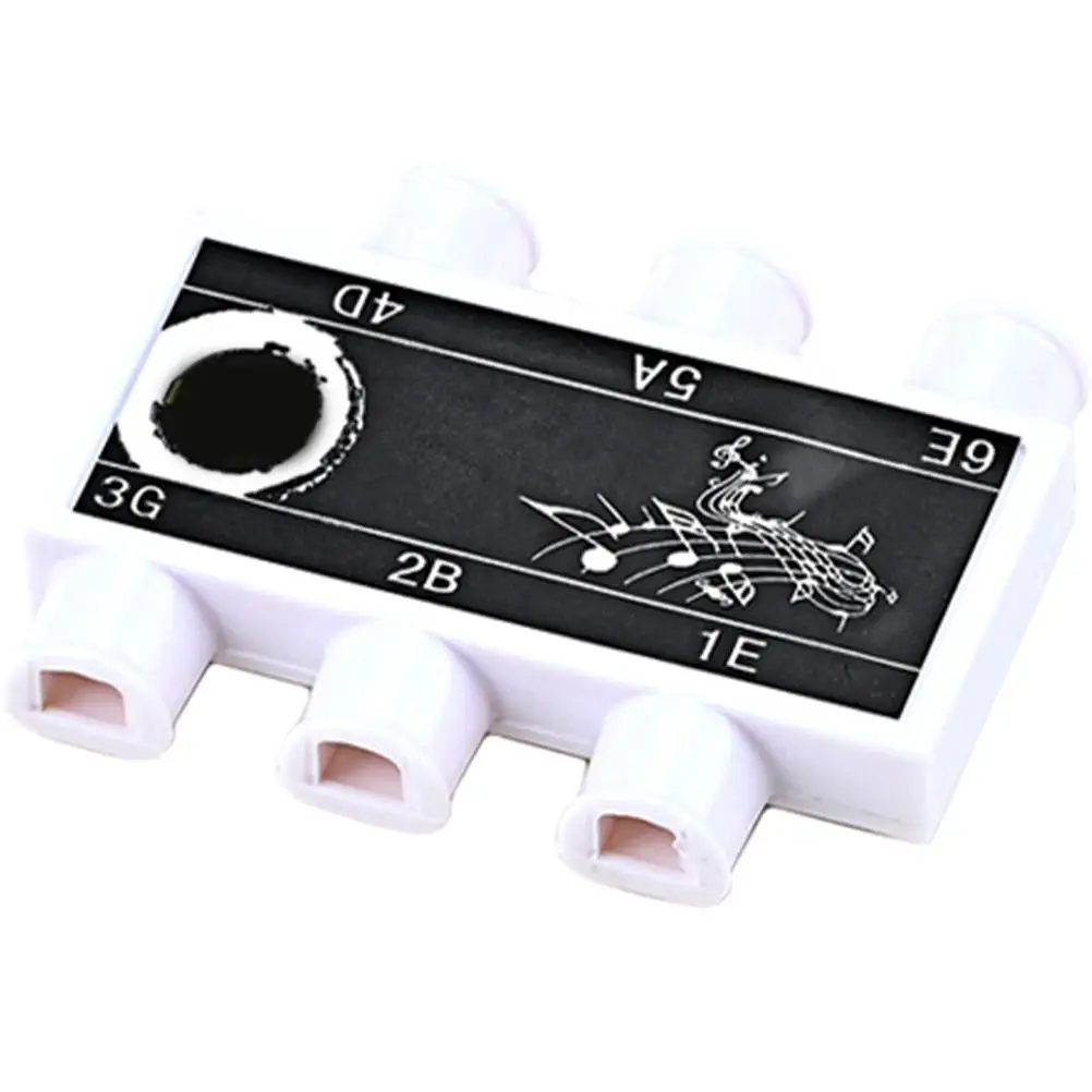 

Black Sticker Guitar Pitch Durable Plastic Tuner Acoustic Guitar Singers Musical Instruments Parts Exquisite Tool Long