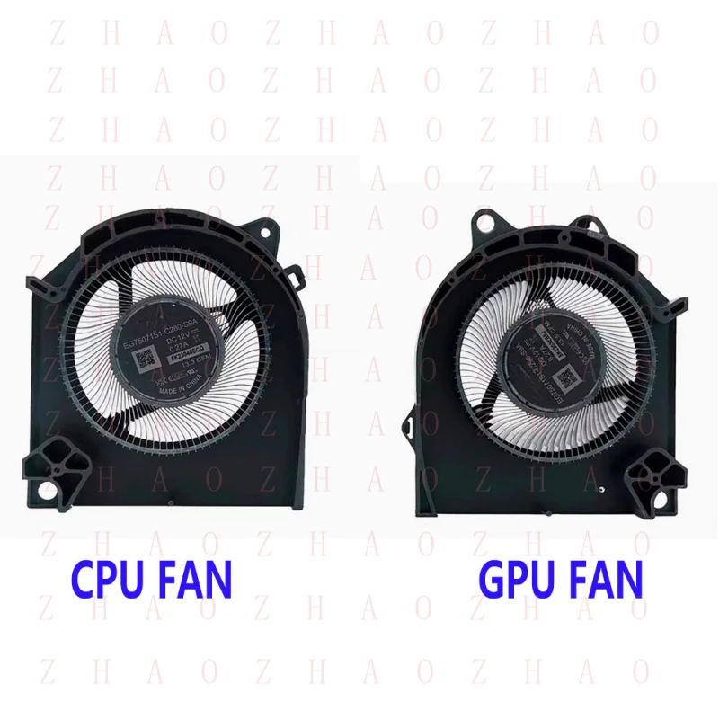 

L+ For DELL G15 5530 Laptop CPU GPU Fan EG75071S1-C280-S9A EG75071S1-C290-S9A