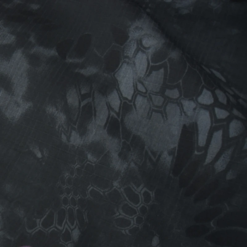 Camouflage Fabric Black Texture Design Vest Coat Wholesale Cloth Diy Apparel Sewing By The Meter Material